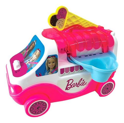 Caminhao De Sorvete Da Barbie Fun F0154-4
