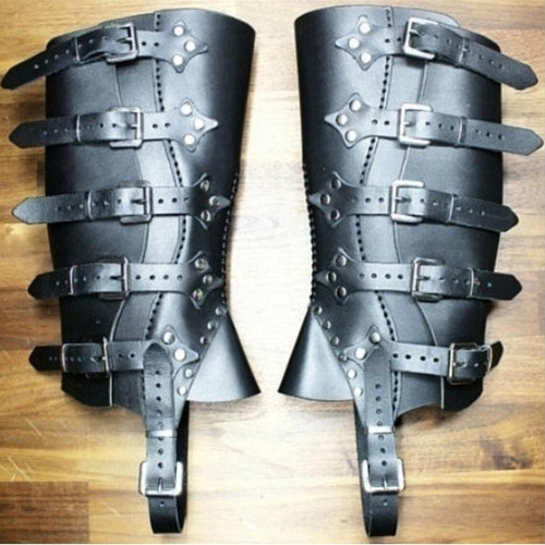 Botas Steampunk Cubre Tapas Elegantes Polainas Café