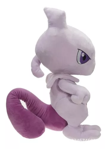 Mewtwo Pokémon Mega Evolução X Pelúcia Licenciada 30cm Mew em