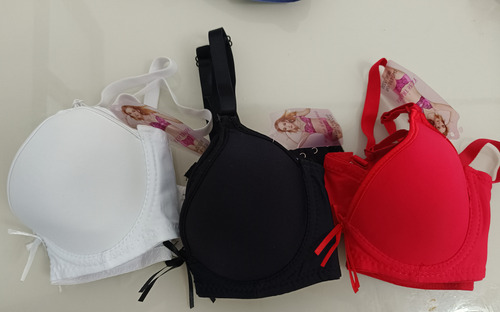 Soutien Brasier Color Liso Pack X6