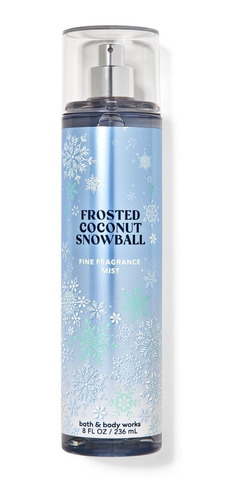 Colonia Bath And Body Works Frosted Coconut Snowball 236 Ml