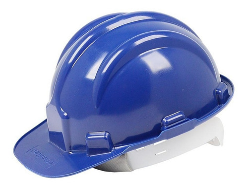 Capacete Segurança Azul Plastcor