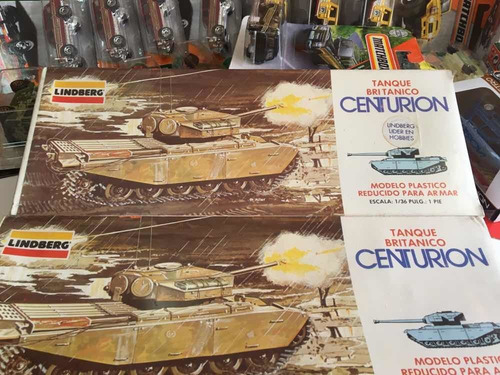 Imagen 2 de 5 de Lindberg Tanque Británico Centurion Para Armar Escala 1/36