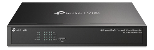 Nvr Tplink 4k 8 Canales Poe+ Nvr1008h-8mp