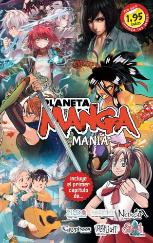 Libro Planeta Manga Mania [ Antologia Varios Mangas] Español