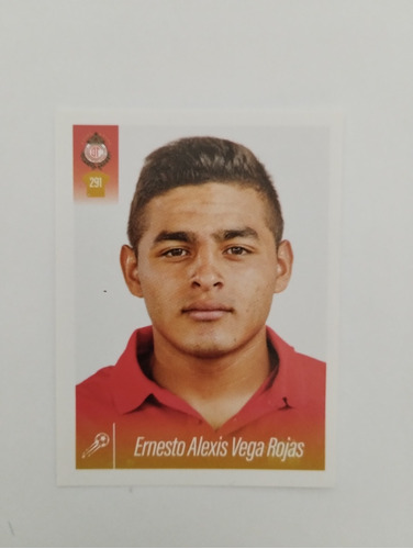 Estampa De Futbol Panini Rookie (alexis Vega) 2016-2017