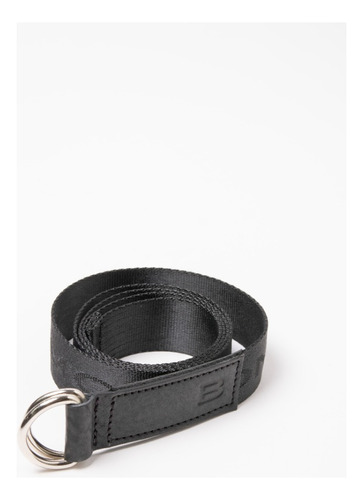 Cinturon Logomania Bensimon Color Negro Diseño de la tela Liso Talle Único