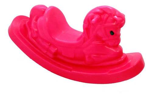 Gangorra Cavalinho Balanço Infantil Linha A - Compre 1 P Vez Cor Rosa