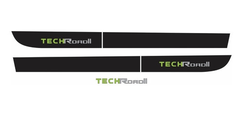 Adesivo Faixa Lateral Traseiro Duster Tech Road Techroad