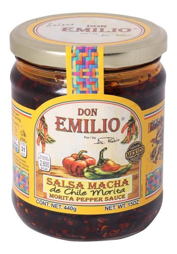 Salsa Macha De Chile Morita Don Emilio 440 Gr