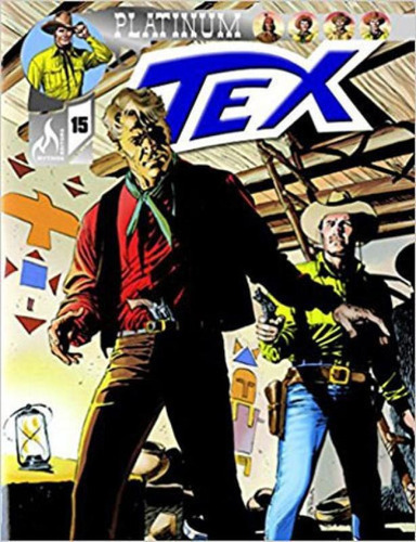 Tex Platinum Nº 15 - Vol. 15, De Bonelli, Gian Luigi. Editora Mythos, Capa Mole Em Português