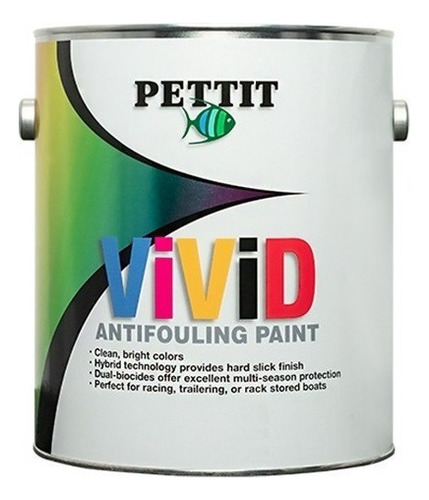 Pintura Pettit Antivegetativa Vivid Mod 1861 Negro - 1186106