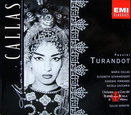 Maria Callas* Puccini: Turandot Serafin 2 Cd/ Folleto* Nuevo