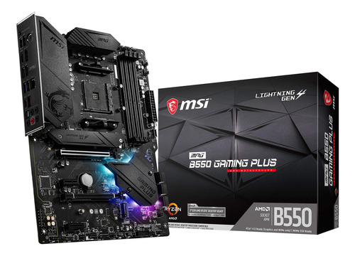 Mother Msi Mpg B550 Gaming Plus Gaming Amd Am4 Ddr4 Pcie 4.0
