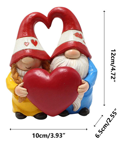 Nueva Decoración De Muñeca Enana De Resina Para Pareja, Muñe
