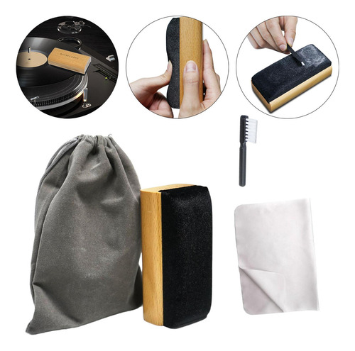 Vinyl Cleaner Set With Storage Bag Portable Professional