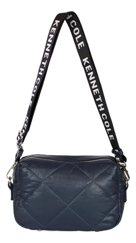 Cartera Acolchada Peyton Azul Kenneth Cole