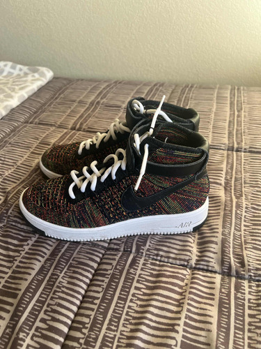 Nike Air Force 1 Mid Flynit Multicolor 8 Us