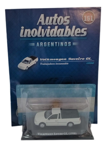 Camioneta Coleccion Volkswagen Saveiro Gl 1998 Inolvidables