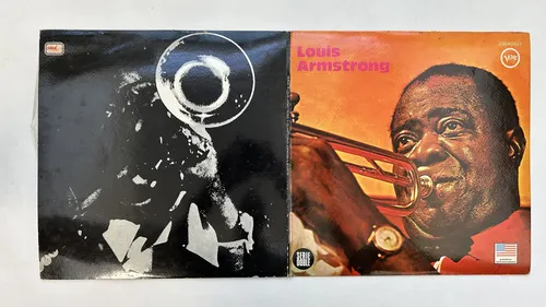 Louis Armstrong Serie Doble Ella Fitzgerald Y B,crosby 3x2 (Usado)