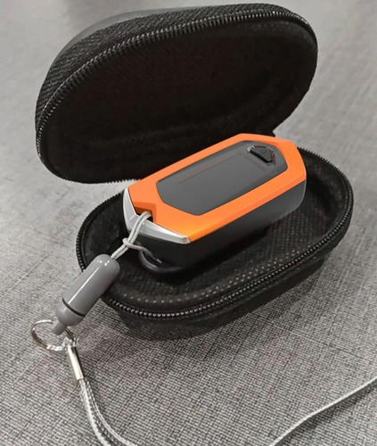 Imagen 7 de 10 de Saturometro Oximetro Recargable Colores Usb Con Estuche Stgo