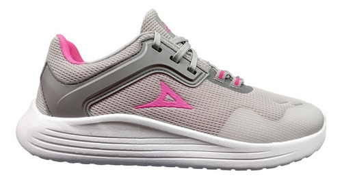 Tenis Pirma Training Dama Modelo 8508 Gris Rosa