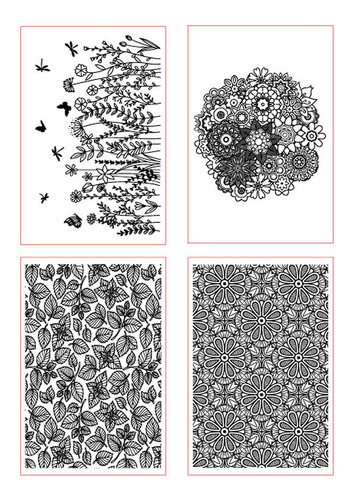 4 Hojas De Textura De Arcilla, Tapetes De Textura,
