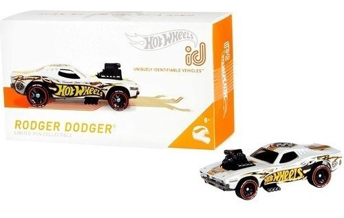 Carro a escala Mattel Rodger Dodger 1:64 color multicolor