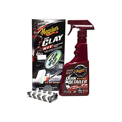 G1116eu Quik Clay Bar Starter Kit Con 80g De Arcilla Stk07