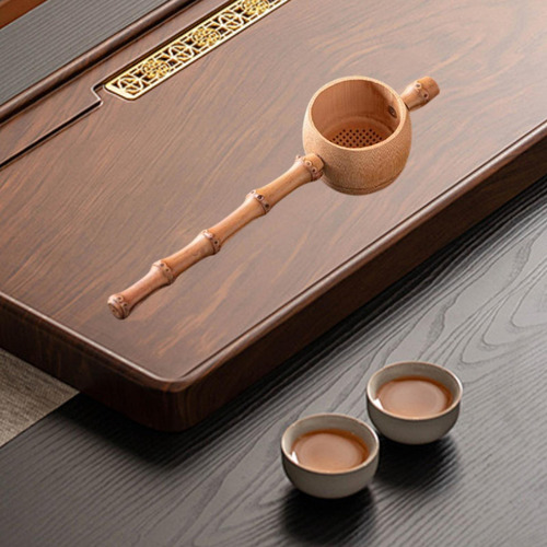 Tea De Té De Té De Bambú Tea Tea Tea Kitchen Gift 17.7 Cm