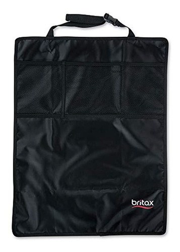 Britax - Juego De 2 Alfombrillas Para Patada, Color Negro