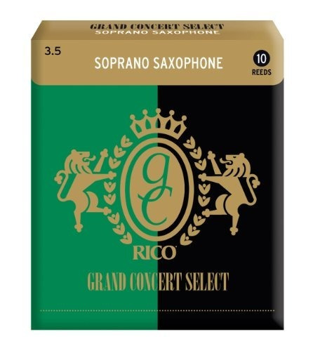 Cañas Saxo Soprano Rico Grand Concert Select #3,5 10unidades