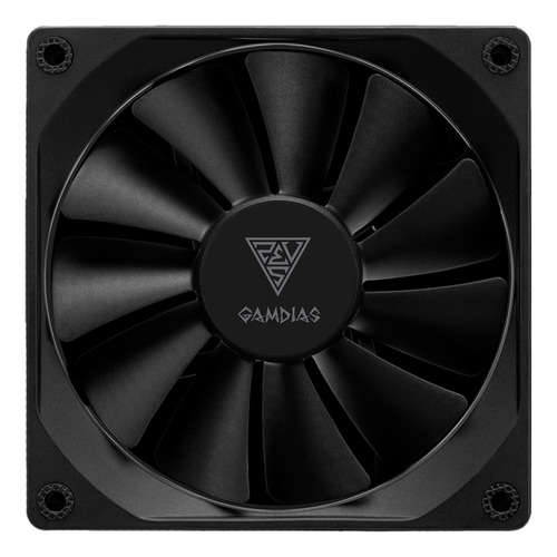 Kit con 3 ventiladores Rgb Gamdias Aeolus M3 1203r Argb Black