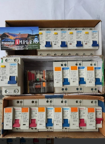Interruptor Diferencial Ducha Eléctrica Taco Protección Gfci