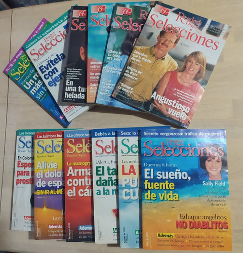 Revista Selecciones Todos Los Ejemplares De 2001 Colección