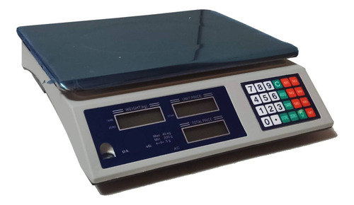 Bascula Balanza Calcula Precio Peso Bateria Pila Portatil