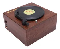 Comprar Altavoz Con Forma De Fonógrafo, Vintage, Bajos Bajos, Retro,