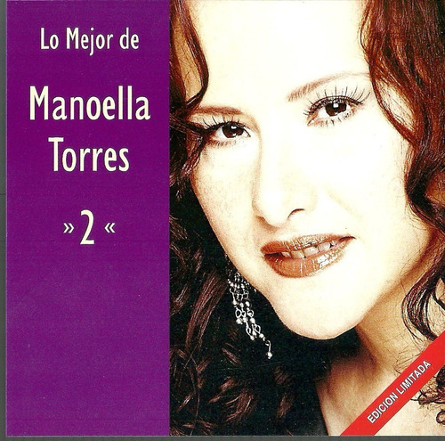 Lo Mejor De Manoella Torres 2 | Cd Música Nueva