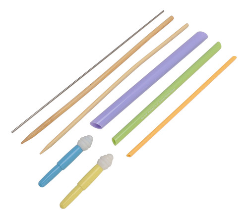 Tornillera Para Tubos De Tela, 3 Piezas, 2 Miniquitascas