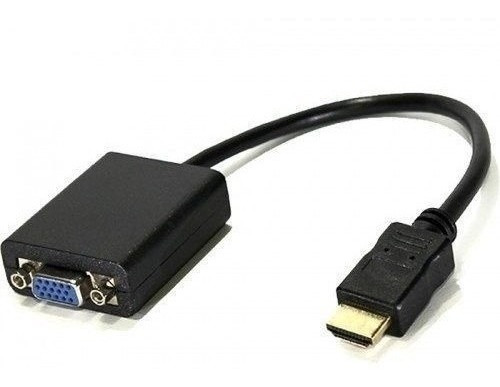 Adaptador Hdmi P/ Vga Com Saida De Audio