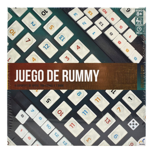 Rummy Juego De Mesa Version 04 D016 Novelty