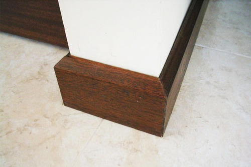 Zocalos De Madera Laqueados Ideal Para Porcelanato !!