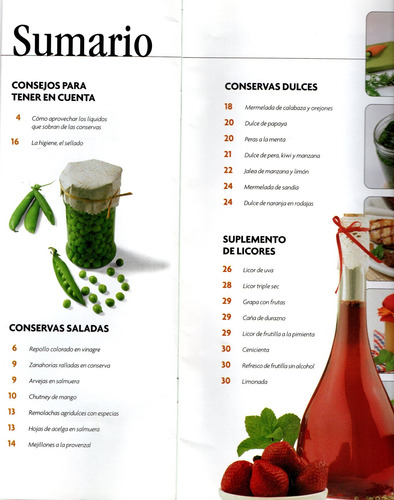 Revistas Pack X4 Conservas Dulces Y Saladas Ed.bienvenidas (Usado)