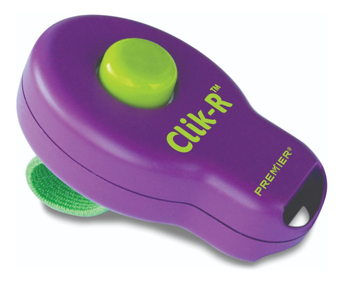 Clicker Clik-r Pet Safe Adestramento E Treinamento Para Cães Cor Roxo