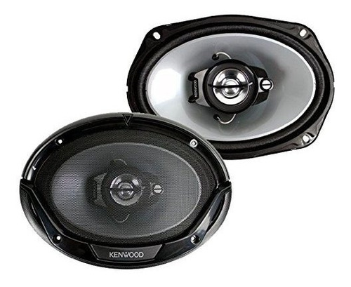 Pair Car Speaker Package Of Kenwood Kfcs Way Audio Bundle
