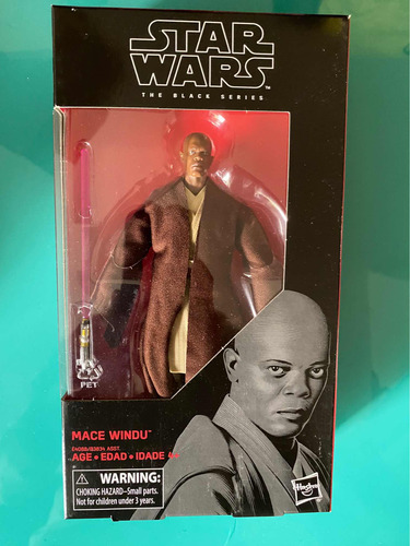 Mace Windu Star Wars Black Series Nuevo (Usado)