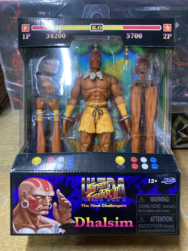 Dhalsim Street Fighter 2 Ultra Last Challenger Jada Toys