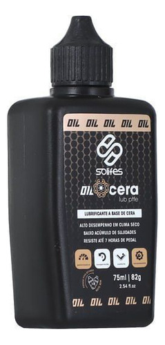 Lubrificante De Bicicleta Solifes Lub Cera 75 Ml