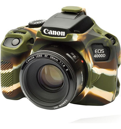 Funda Easycover Para Cámara Canon 4000d | T100 Camuflaje