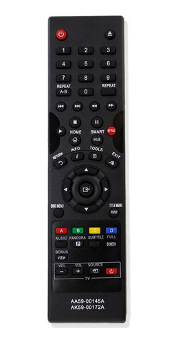 Control Remoto Para Tv Dvd Blu-ray Samsung Bd-f5700 Bd-j5100